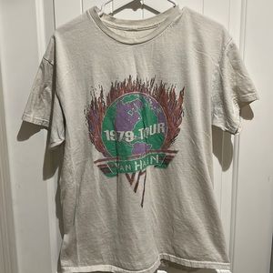 Van Halen world tour, 1979 concert T-shirt. Size large.